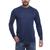Camiseta DF Masculina Manga Longa Proteção Solar UV +50 Segunda Pele Azul marinho