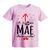 Camiseta dia das mães cor rosa várias estampas a escolha Rosa 9