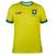 Camiseta do Brasil  2022 Feminino Baby Look Adulto Pro Tork Amarelo