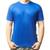 Camiseta Dry Fit 100% Poliamida Malha Fria Corrida Masculina Azul royal