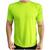 Camiseta Dry Fit 100% Poliamida Malha Fria Corrida Masculina Verde, Limão