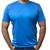 Camiseta Dry Fit Estampada Masculina Azul riscos