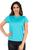 Camiseta Dry Fit Feminina 100% Poliester Academia Corrida Verde