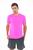 Camiseta Dry Fit Masculina 100%Poliamida Rosa, Neon