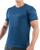 Camiseta Dry Fit Masculina 100% Poliester Academia Corrida Azul marinho