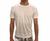 Camiseta Dry Fit Masculina Fitness  100% poliéster Corrida  Academia  Gym  Treino Branco