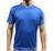 Camiseta Dry Fit Masculina Fitness  100% poliéster Corrida  Academia  Gym  Treino Azul hortência