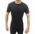 Camiseta Dry Fit Masculina Fitness  100% poliéster Corrida  Academia  Gym  Treino Preto