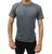 Camiseta Dry Fit Masculina Fitness  100% poliéster Corrida  Academia  Gym  Treino Cinza