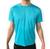 Camiseta Dry Fit Masculina Fitness  100% poliéster Corrida  Academia  Gym  Treino Verde tiffany