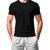 Camiseta Dry Fit Masculina Kit 5 Peças Treino Academia Versátil Preto