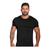 Camiseta Dryfit Sport Polo State Sem Estampa Lisa Masculina Ref.: 101019 Preto lisa