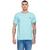 Camiseta ecko masculina number j673a original Azul claro