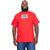 Camiseta ecko plus size masculina micro Vermelho