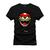 Camiseta Especial Plus Size Premium Estampada Dentes Furiosos Preto