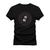 Camiseta Estampada 100% Algodão Unissex T-shirt Confortável Jogue Os Dados Preto