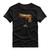 Camiseta Estampada Desert Eagle Gold Gun Coleção Shap Life Preto