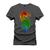 Camiseta Estampada Malha Premium T-Shirt Dragon Neon Grafite