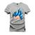 Camiseta Estampada Malha Premium T-Shirt Goku Cinza