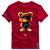 Camiseta Estampada Shap Life Little Bears - 2203 Bordô