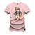 Camiseta Estampada T-Shirt Praiano Rosa