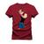 Camiseta Estampada T-Shirt Unissex Premium Popey Bordô