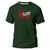 Camiseta Estampada Unisex Moda Evangélica "Eu Tenho a Marca da Promessa" Verde