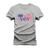 Camiseta Estampada Unissex Algodão Confortável USA Vida Country Cinza