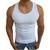 Camiseta Estilo Americana Regata Tank07 Sjons Branco