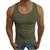 Camiseta Estilo Americana Regata Tank07 Sjons Verde, Escuro