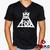 Camiseta Fall Out Boy 100% Algodão FOB Rock Geeko Preto gola v