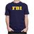 Camiseta Fbi Swat Agente Federal  Azul marinho