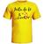 Camiseta  Feita de fé e Amor fornecedor M&M Presentes Personalizados Amarelo