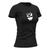 Camiseta Feminina Babylook de Algodão Gola Redonda Estilo Casual Confortavel Estampada Preto coruja