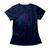 Camiseta Feminina Dots World Azul marinho