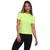 Camiseta Feminina Dry Proteção Solar Uv Térmica Amarelo neon