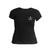 Camiseta Feminina Estampa Skate Capacete Confortável Casual Preto