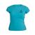 Camiseta Feminina Estampa Skate Capacete Confortável Casual Azul
