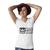 Camiseta Feminina Gola V Ezok Royal Brand Branco