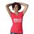 Camiseta Feminina Gola V Ezok Royal Brand Vermelho