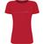 Camiseta Feminina Lupo Esportiva Running Proteção Uv50+ Vermelho