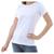 Camiseta Feminina Masculina Básica 100% Algodão Branco