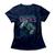 Camiseta Feminina Play Fictional Games Azul marinho