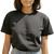 Camiseta Feminina Plus Size T-shirt Algodão Premium Lisa Baby Look Preto