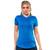 Camiseta Feminina Running Tecido Furadinho Elite Azul