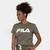 Camiseta Fila Letter Premium II Feminina Musgo