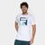 Camiseta Fila Soft Urban Masculina Branco, Verde água