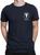 Camiseta Fisioterapia,masculina,básica,100% algodão,estampada Azul logo