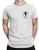 Camiseta Fisioterapia,masculina,básica,100% algodão,estampada Branco logo