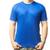 Camiseta Fitness Academia Poliamida Masculina Blusa Azul royal